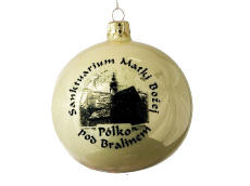 шкляныя ёлачныя ўпрыгожванні шкло Польшча